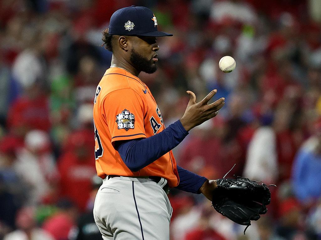 World Series: Astros toss combined no-hitter in Game 4 vs. Phillies, make  history after brilliant Cristian Javier start