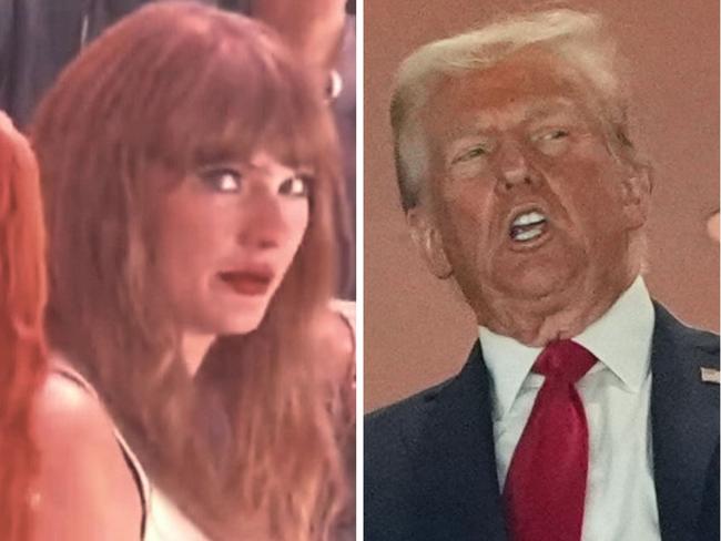 Donald Trump trolls Taylor Swift.