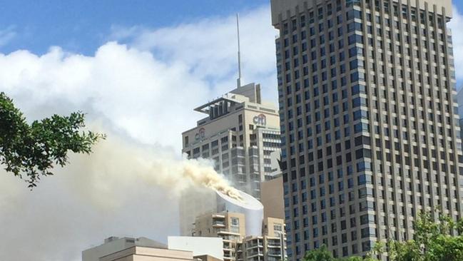 Sydney CBD skyscraper on fire | news.com.au — Australia’s leading news site