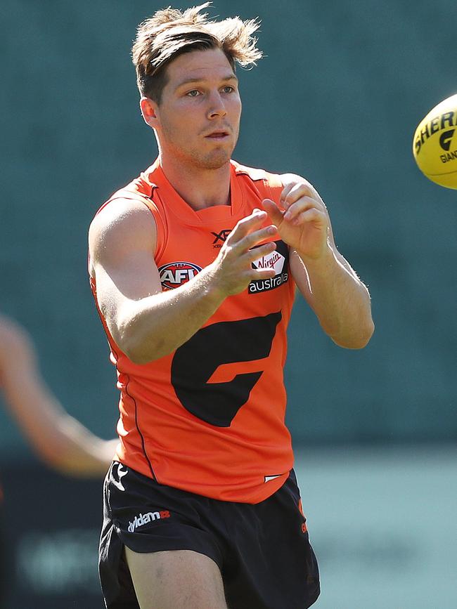 Toby Greene has had an interrupted pre-season. Picture: Phil Hillyard