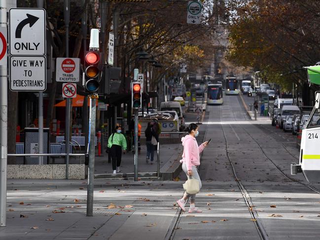 Melbourne’s fourth lockdown has again emptied the city.