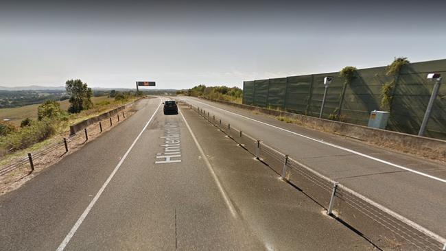 The speed camera on Hinterland Way near Bangalow. Picture: Google.