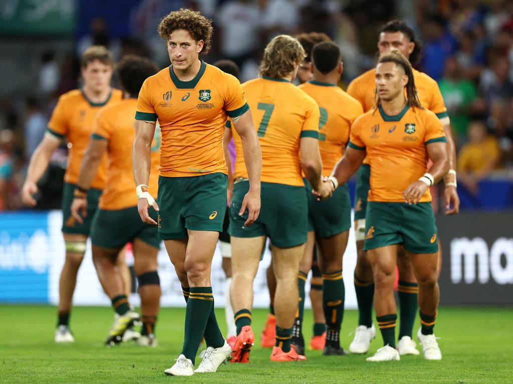 Mark Nawaqanitawase is on his way from the Wallabies to the Roosters. Picture: Chris Hyde/Getty Images