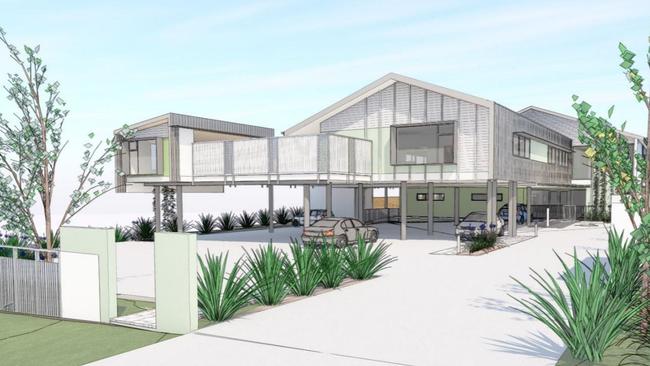 The plans for the childcare centre at Stradbroke Ave, Wynnum.