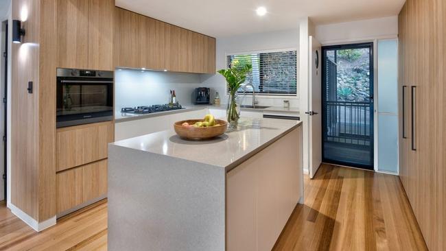 The townhouse is newly renovated with a brand new kitchen and bathrooms. Picture: Contributed