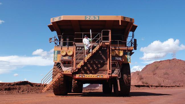 The big miners are behind the overall drop in blue-chip dividends. Picture: Getty Images