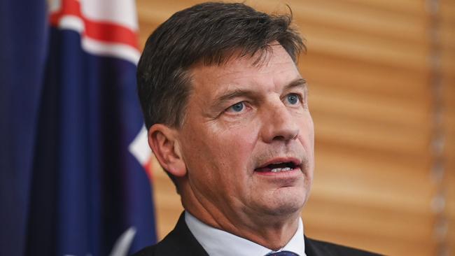 Shadow treasurer Angus Taylor says the government’s economic policy had put households in a recession. NewsWire / Martin Ollman