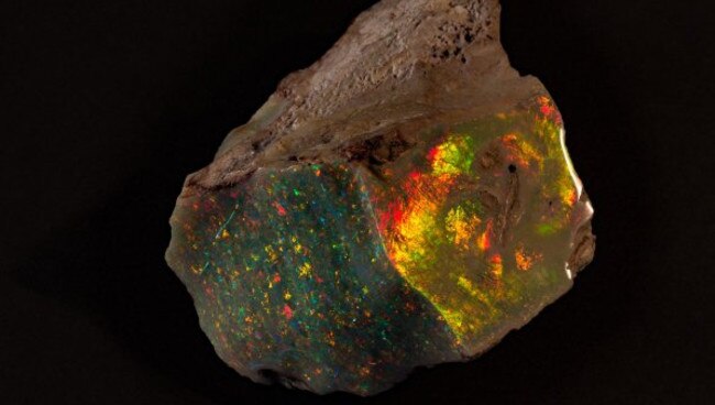 The Fire of Australia opal comes from the SA Museum's extensive and valuable  collection. Picture: Supplied