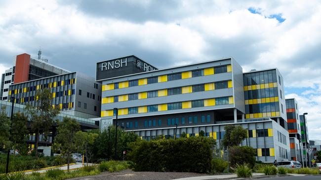 A spokesperson wouldn’t confirm where the patient was diagnosed, but said the patient was currently being treated at Royal North Shore. Picture: (AAP Image / Julian Andrews).