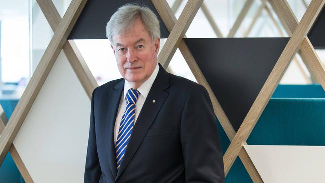 Australian Public Service Commissioner John Lloyd, in Adelaide yesterday, has begun consultations with senior corporate executives on the public service. Picture: James Elsby