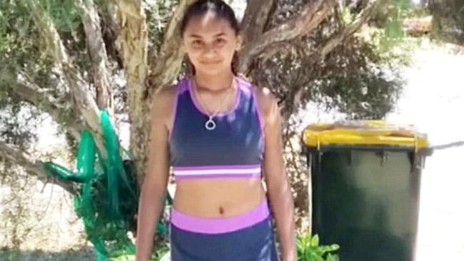 Denishar Woods suffered an electric shock after using a garden tap. Picture: 9 News