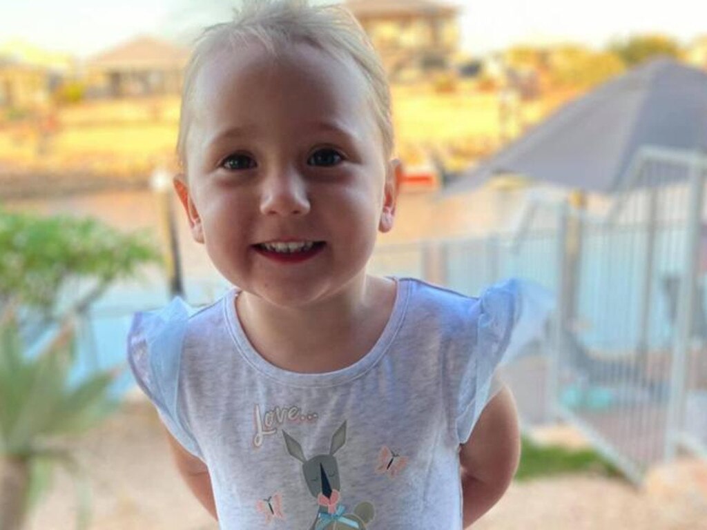 Cleo Smith, 4, has been missing since last Saturday. Picture: Supplied
