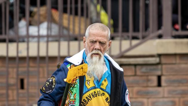 Ian Brown at his home near Coffs Harbour. Picture: Liam Mendes