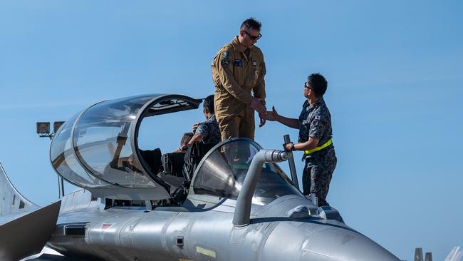 The French Air and Space Force is again participating in Australia’s largest combat training activity, Exercise Pitch Black. Picture: Supplied