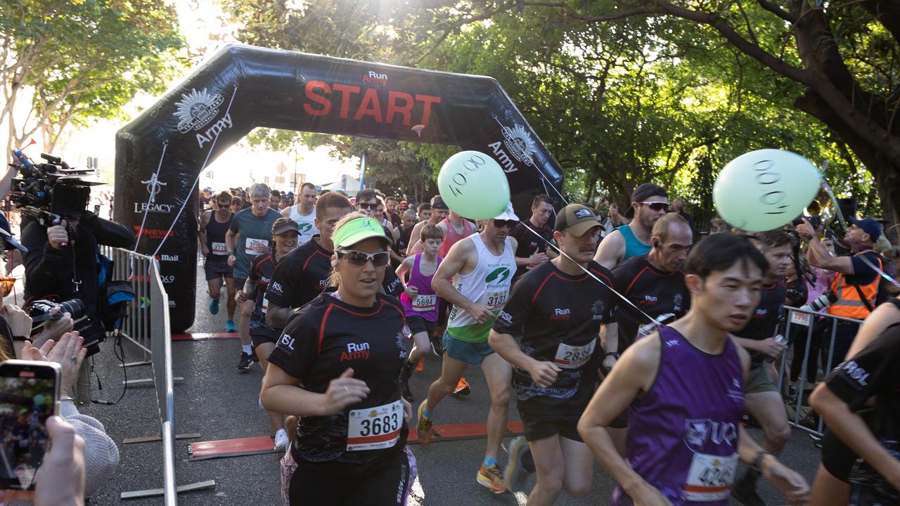 Run Army fun run Brisbane and Townsville events attract thousands