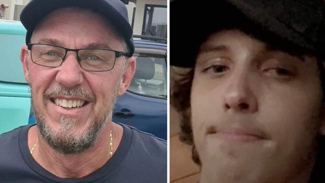 Hervey Bay Uber driver Scott Cabrie and 18-year-old Tye Wayne Porter.