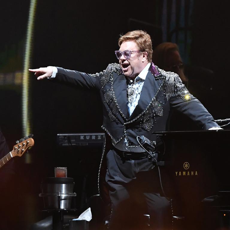 Elton John during his Farewell Yellow Brick Road Australian tour in 2020. Picture: Patrick Woods/Sunshine Coast Daily