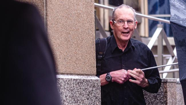 Nicolaas Ockert Bester outside Hobart Magistrates Court on December 5, 2022. Picture: Linda Higginson