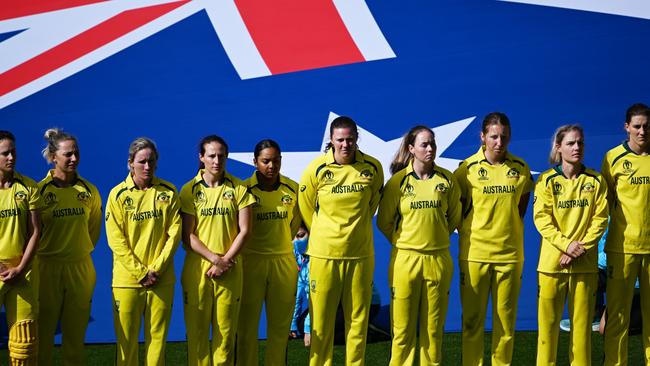 Australia will play the West Indies at the World Cup on Tuesday. Picture: Mark Tantrum/Getty Images