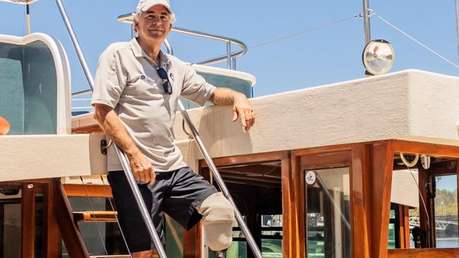 Noosa skipper’s ‘Eureka moment’ with new prosthetic leg