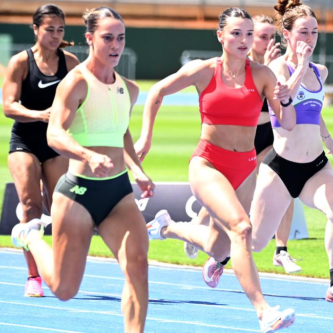 Queensland track and field state titles Saturday March 15, 2025. Picture, John Gass