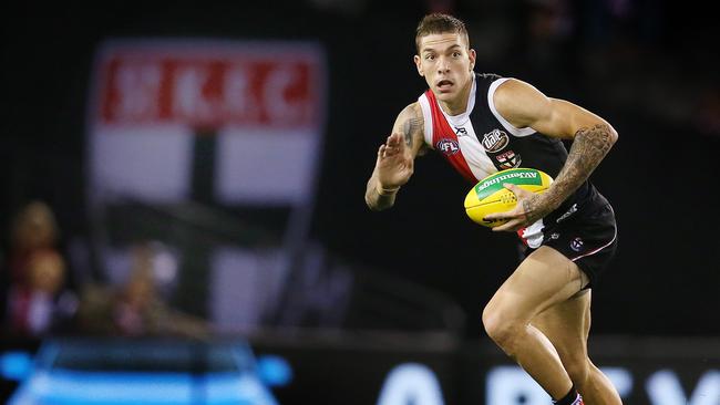 It hasn’t all been smooth sailing for Matty Parker, who still pinches himself to be playing AFL. Pic: Michael Klein