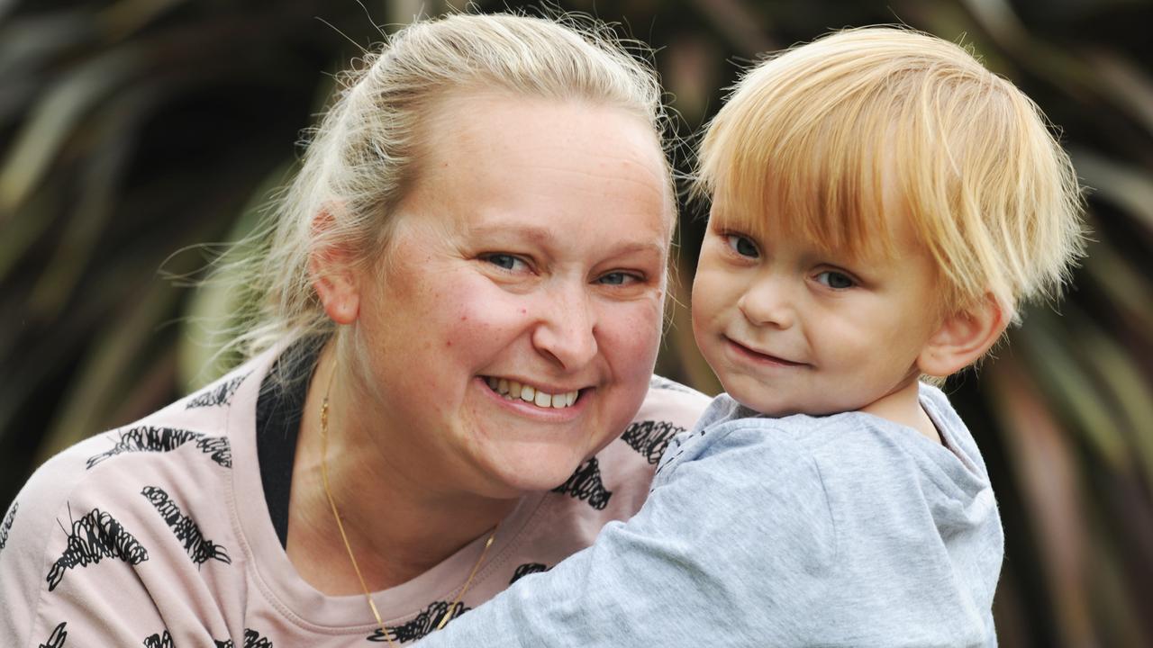 Little battler George puts on brave face as he fights aggressive brain ...