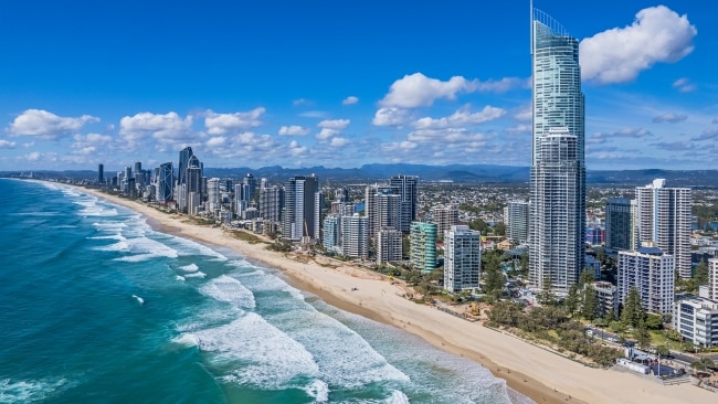 A man who drowned at a Gold Coast beach on Wednesday night while swimming with his 11-year-old son has been identified. Picture: Getty Images.