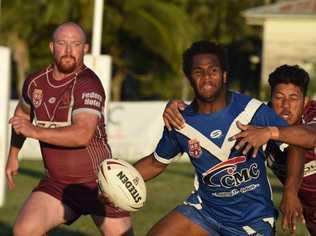 Wallaroos fullback Joey Alberts. Bundaberg Rugby League, Round 9: Wallaroos v Isis Devils at Eskdale Park, Maryborough.Photo Matthew McInerney / Fraser Coast Chronicle. Picture: Matthew McInerney