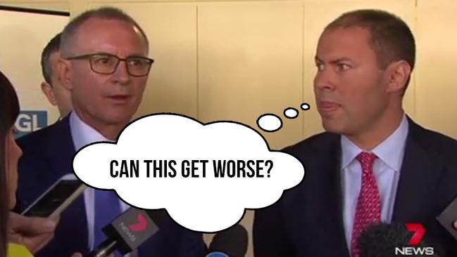 Weatherill vs Frydenberg press conference