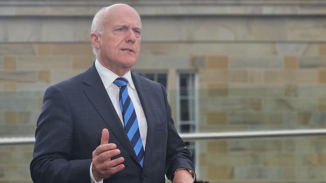 Minister for Business, Industry and Resources Eric Abetz.