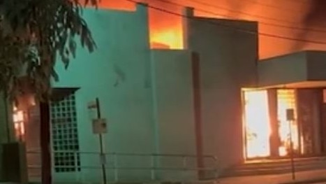 A fire has damaged the Adass Israel Synagogue of Melbourne at Ripponlea in Melbourne