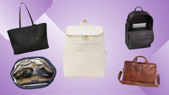 ‘Chic and roomy’ laptop bags for work and school