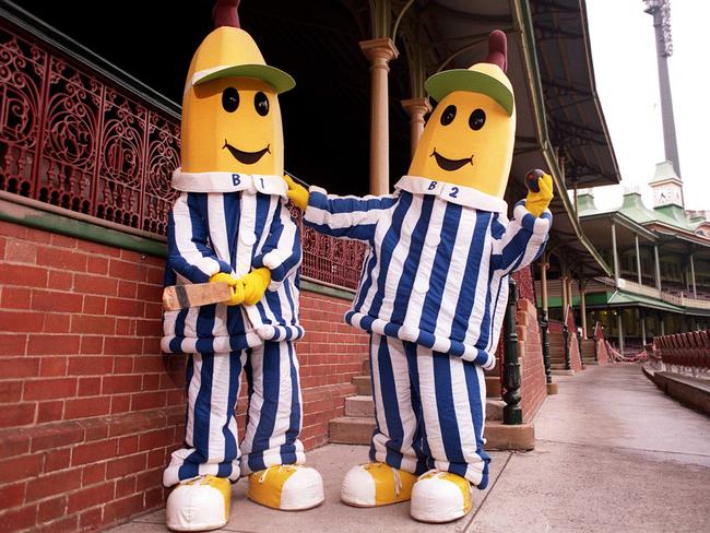 B1 and B2 from television show<i> Bananas In Pyjamas</i> are set to celebrate Australia Day at Bicentennual Park on January 26.