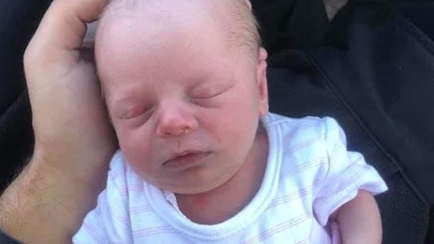 Three-month-old Jasmine Elizabeth Wilkes died at a Hamilton South unit in August, 2020. Tre James Rudolph who was looking after the child was jailed for manslaughter. Supplied.