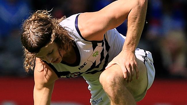 AFL: Round 1 Bulldogs v Fremantle Nat Fyfe Picture:Wayne Ludbey