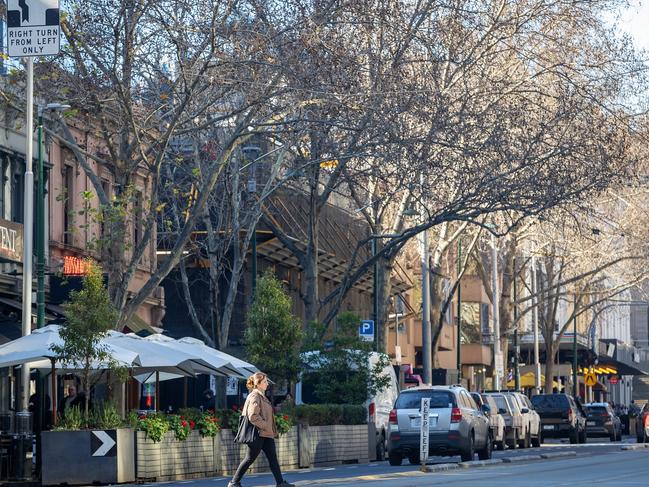 Melbourne’s CBD office vacancy rates are the highest in the nation. Picture: Mark Stewart