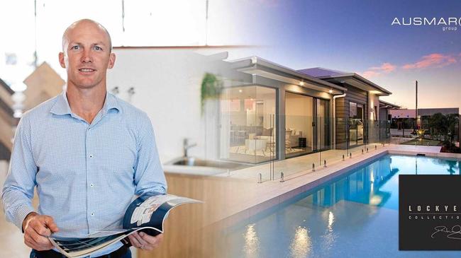 WINNING COMBINATION: Rugby league great Darren Lockyer is to launch his collection of house designs with Ausmar on Saturday at Caloundra.