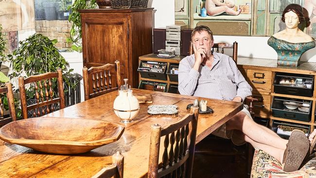 Professor John Hardy, 66, at home in east London. Picture: Tom Jackson