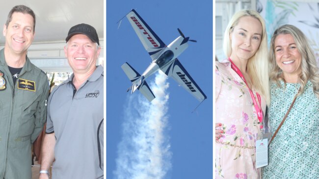 Action from day 2 of the pacific airshow.