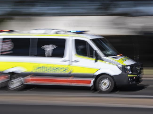 Car crash sends two to hospital