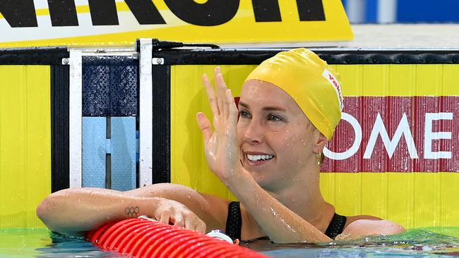 Emma McKeon has her sights set on the 100m freestyle final. Picture: Getty Images