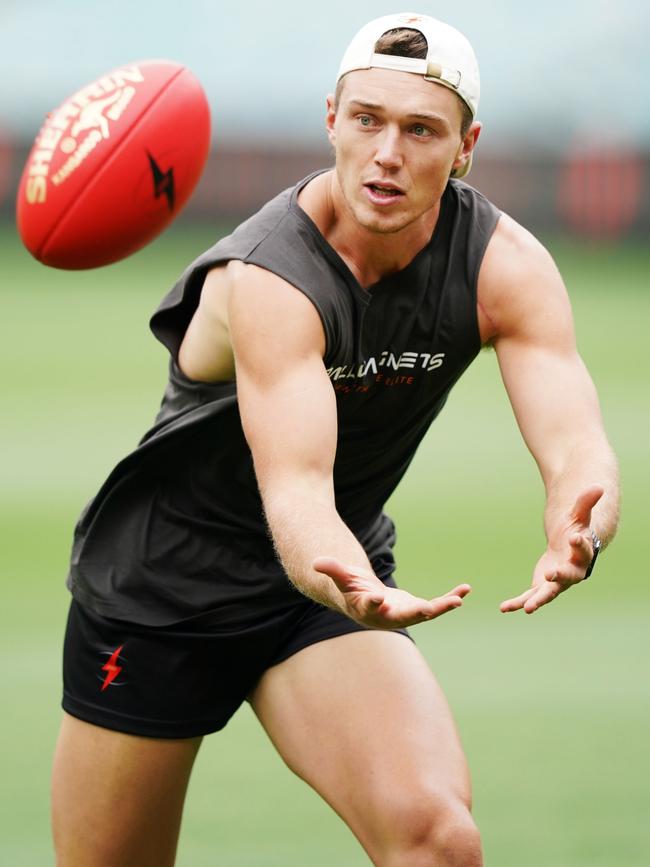 Patrick Cripps says as a country kid, footy was always central. Picture: Supplied