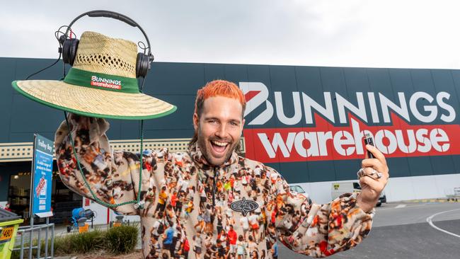 Aussie producer and DJ What So Not (Chris Emerson) has agreed to headline the #BunningsRave alongside Peking Duk and confirmed the first offical discussions with the hardware chain happened last week. Picture: Jason Edwards.