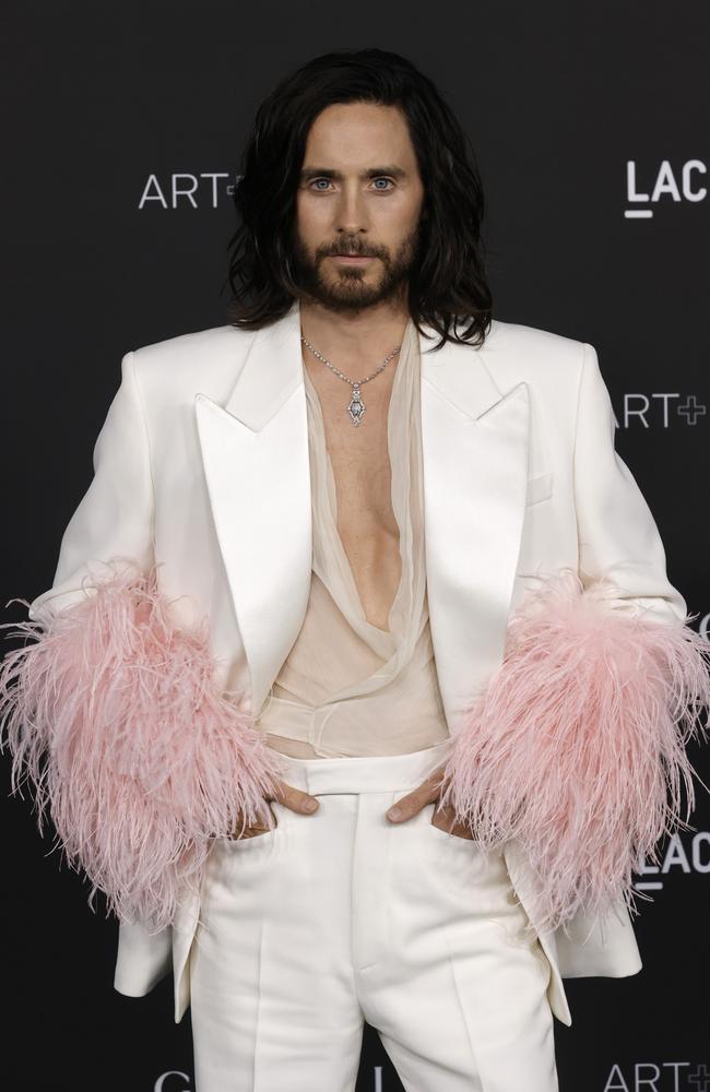 Leto’s co-stars confirmed the gifts in interviews. Picture: Frazer Harrison/Getty Images.
