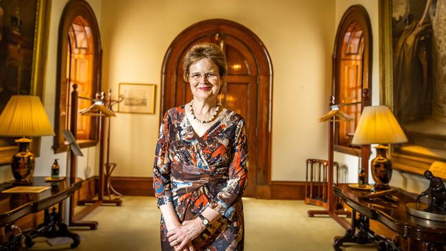 South Australian Governor Frances Adamson at Government House in Adelaide. Picture: Tom Huntley