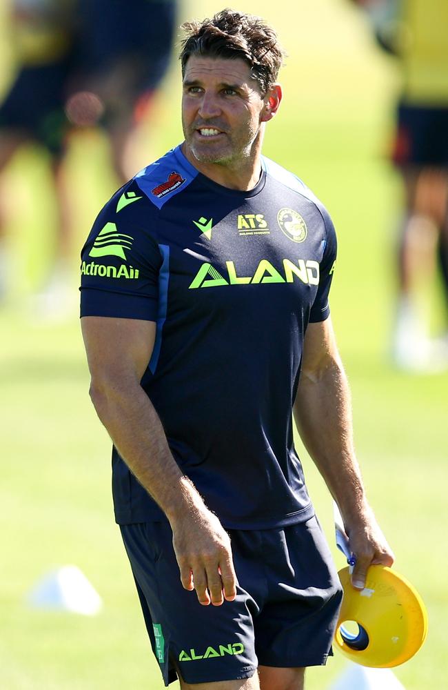 Trent Barrett has been name caretaker coach. Picture: Brendon Thorne/Getty Images