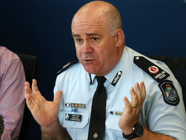 Assistant Commissioner Brian Codd says all interactions Kelly Wilkinson had with police will be reviewed to determine if improvements can be made. Picture: Nigel Hallett