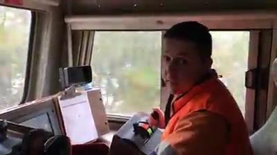 TasRail locomotive driver