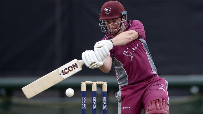 Daniel Salpietro in action for Clarence. Picture: Chris Kidd